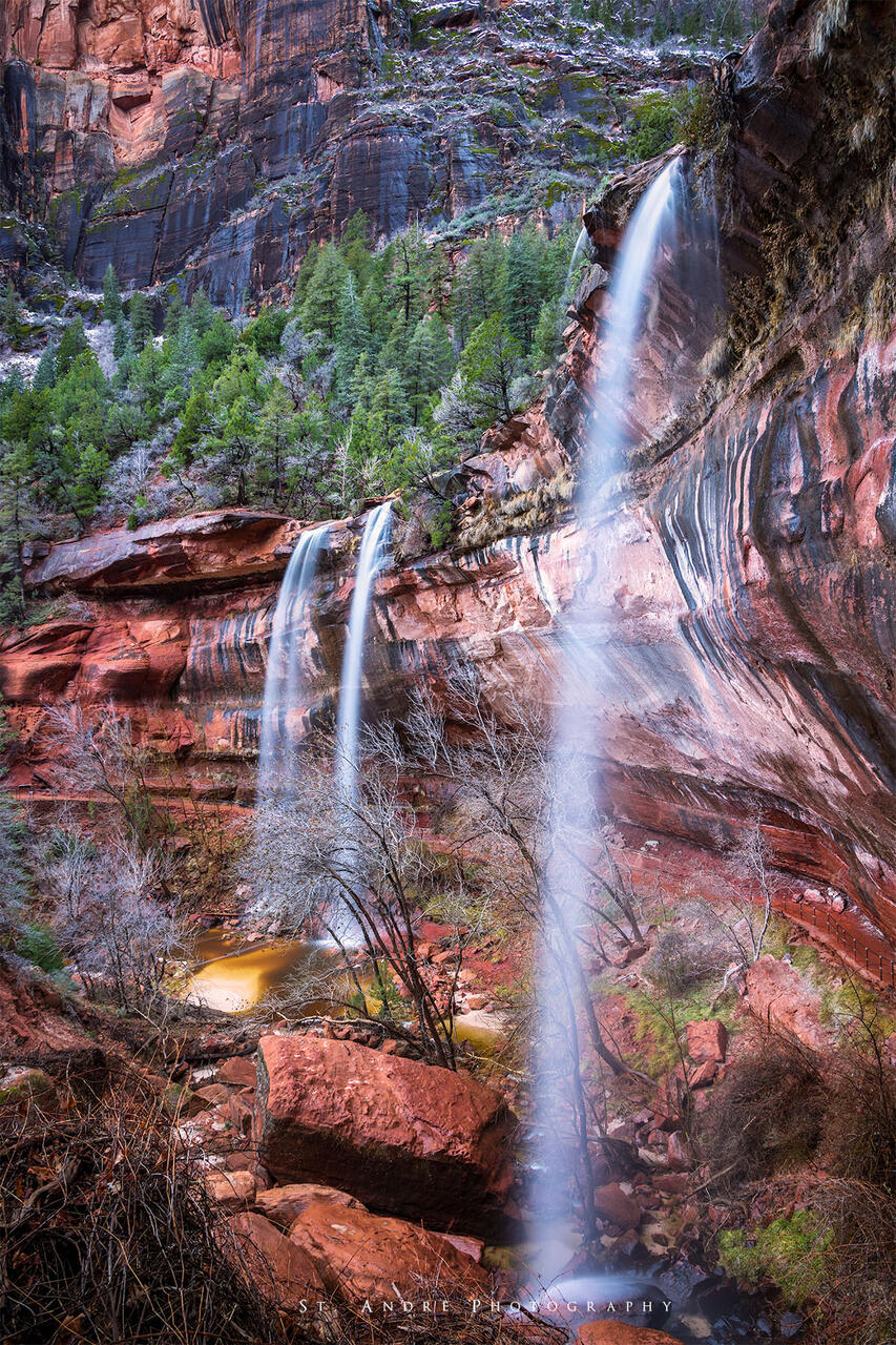 Lower Emerald Pools Zion National Park Utah Nathan St Andre